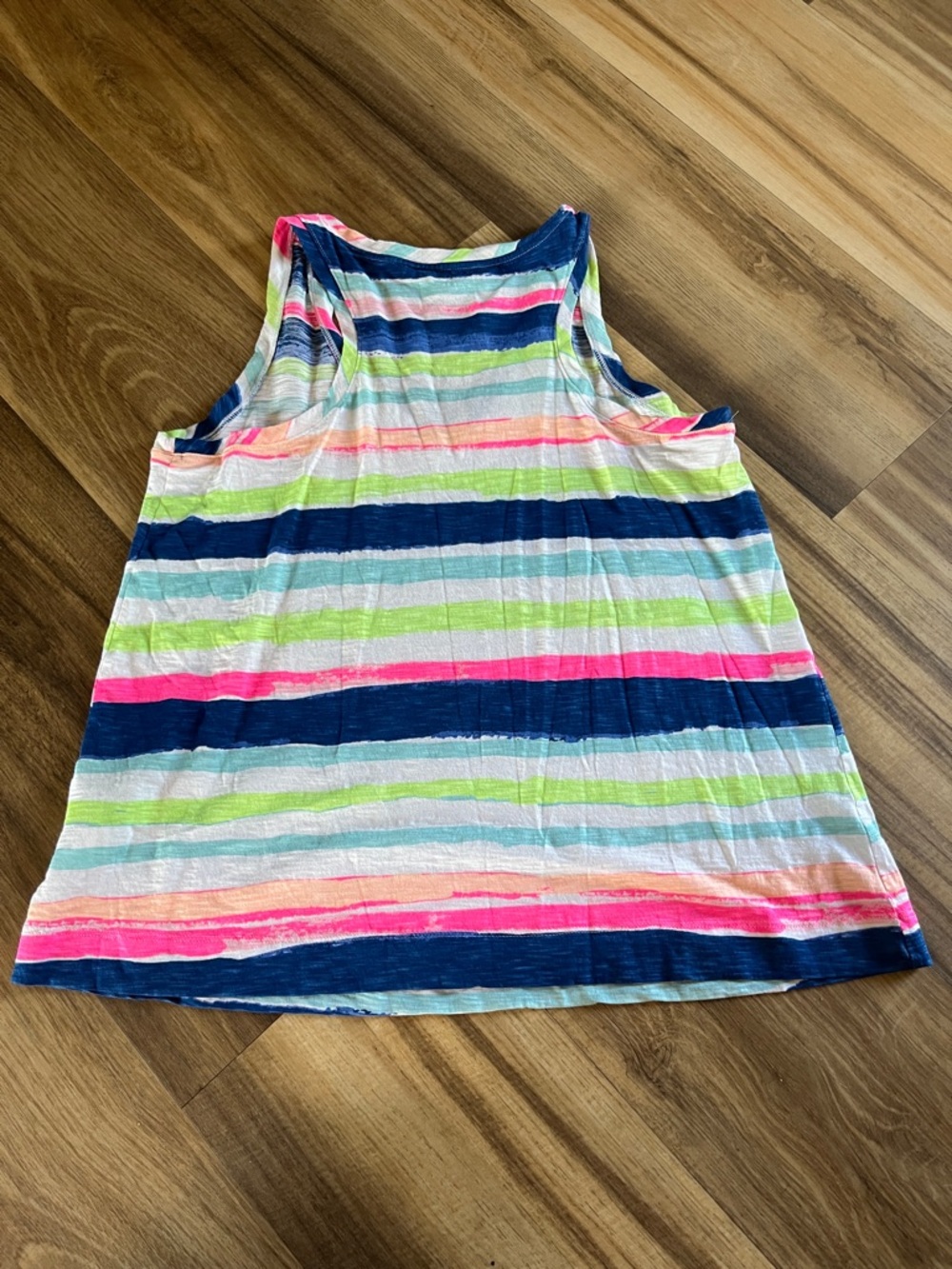 Lilly Pulitzer Jaylynne Tank Top cat's meow stripe size Medium's - Picture 7 of 7